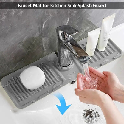 Silicone Sink Drainer Mat - Keeps Your Counter Dry